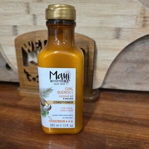 Maui Conditioner Curl Quench Plus‎ Coconut Oil Hydrate Smooth Defrizz 13oz. T5